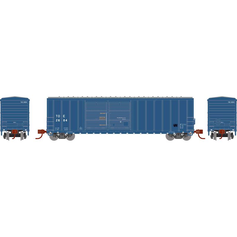 N 50' FMC DD Offset Box Car, TOE #2684