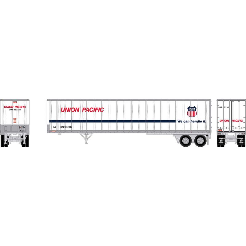 N ATH 45' Fruehauf Z-Van Trailer Smooth Side, UPZ #252320