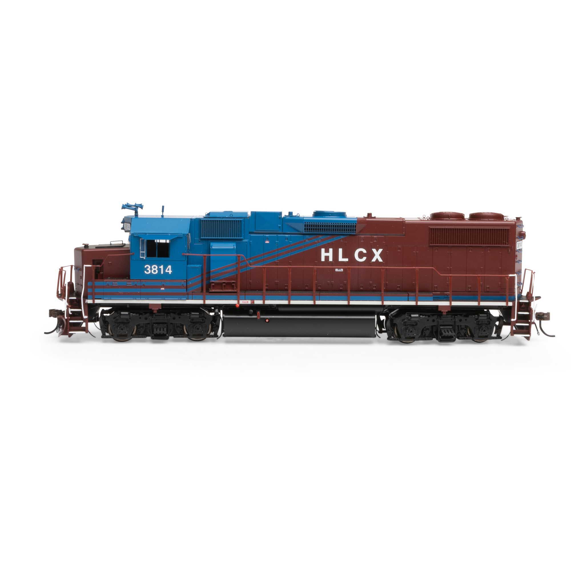 H.O HO GP38-2 with DCC & Sound, HLCX #3814 Model Train | Athearn | Athearn