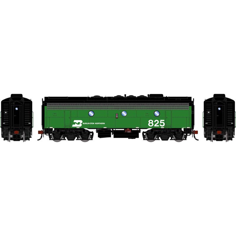 HO GEN F9B Locomotive w/DCC & Sound, BN 'Freight' #825