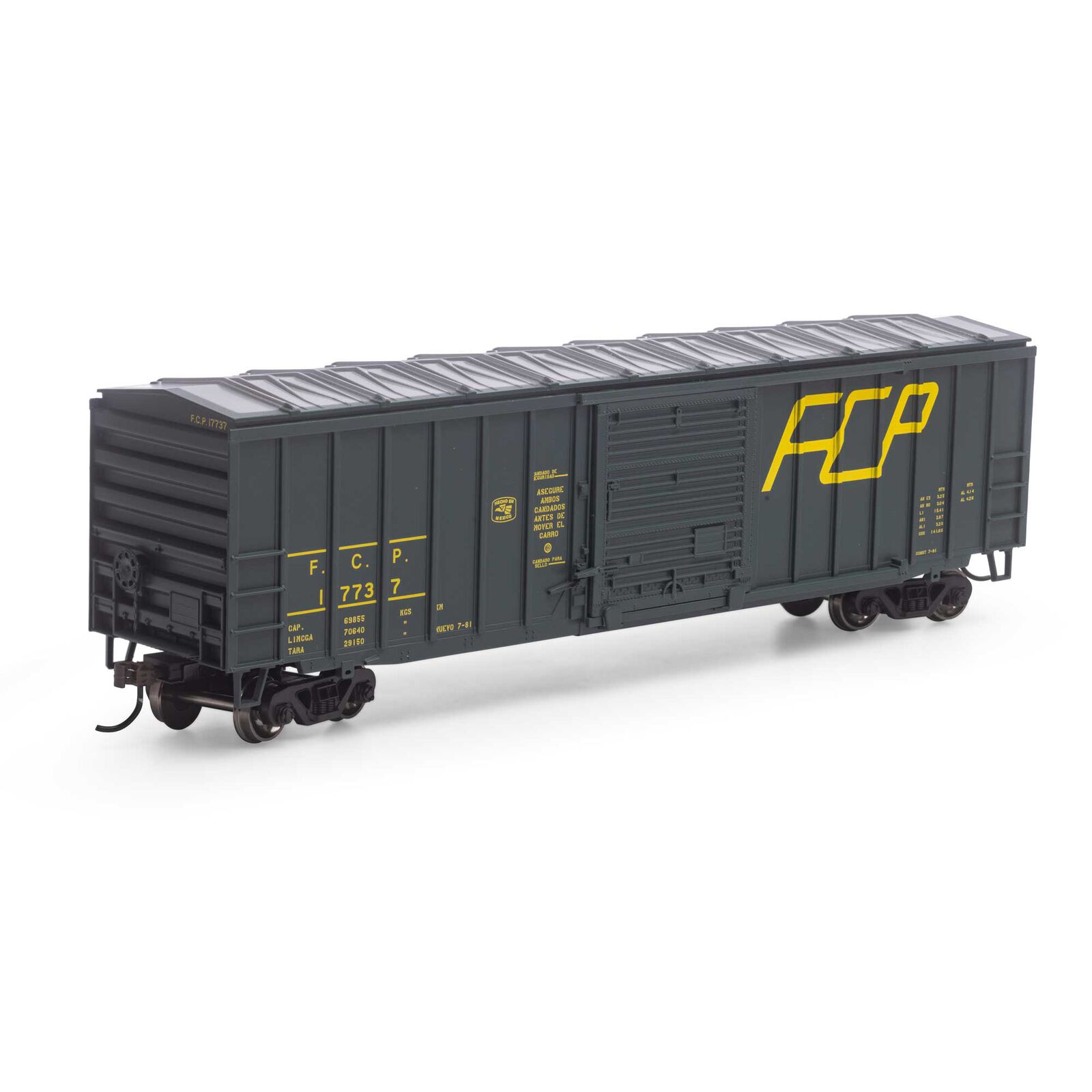 HO 50' ACF Box, Ferrocarril del Pacifico #17737
