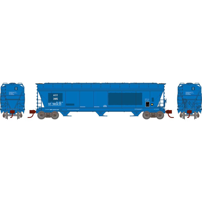 N ACF 4600 3-Bay CF Hopper, AEX-Ex GTW #395
