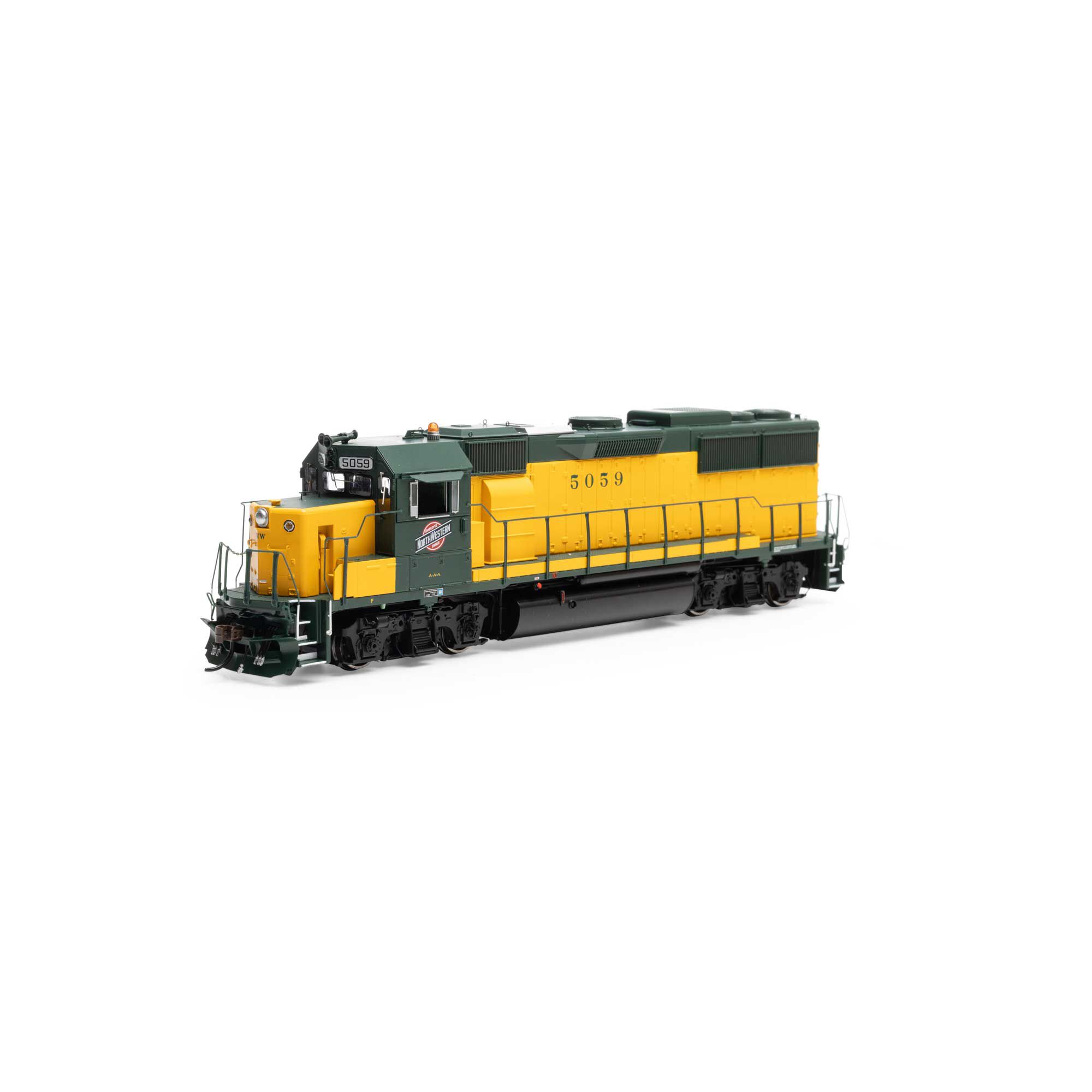 Athearn HO GP50 with DCC & Sound, C&NW #5059 Model Train | Athearn