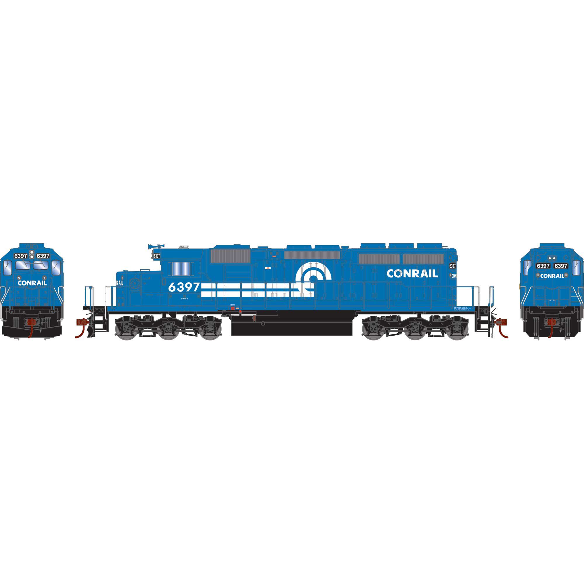 TRAIN HO ATHEARN 4423 LOCOMOTIVE SD 40-2 POWER GT 5930 NEUF BOITE
