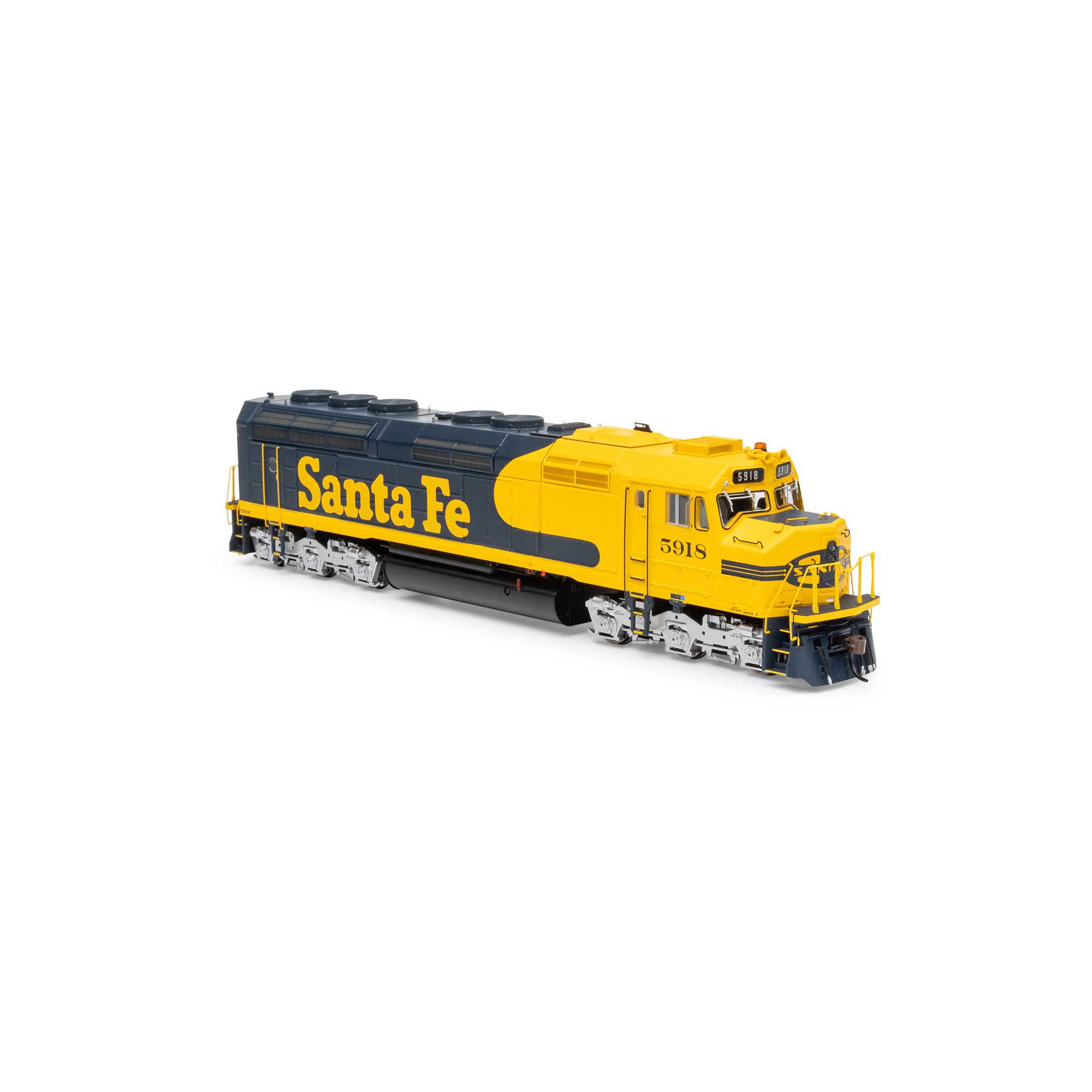 HO F45 Locomotive with DCC & Sound, ATSF #5918 Model Train