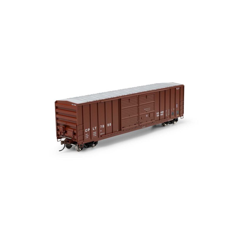 Athearn HO ATH 50' FMC 5077 Centered Double Door Box Car, CPLT #7896