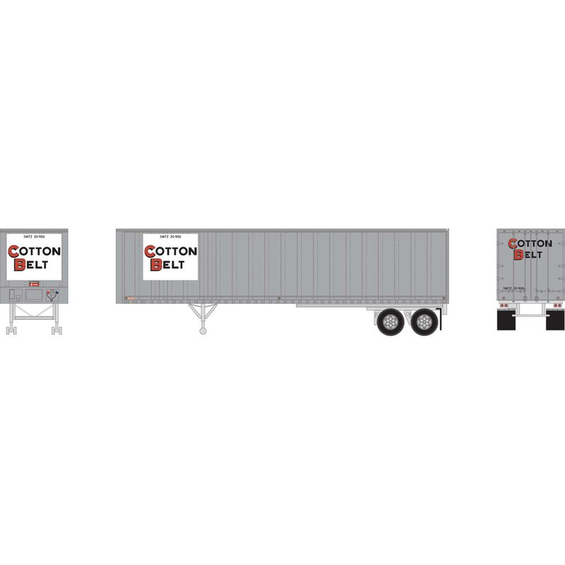 N 40' Fruehauf Trailer, Cotton Belt SWTZ #20-9126
