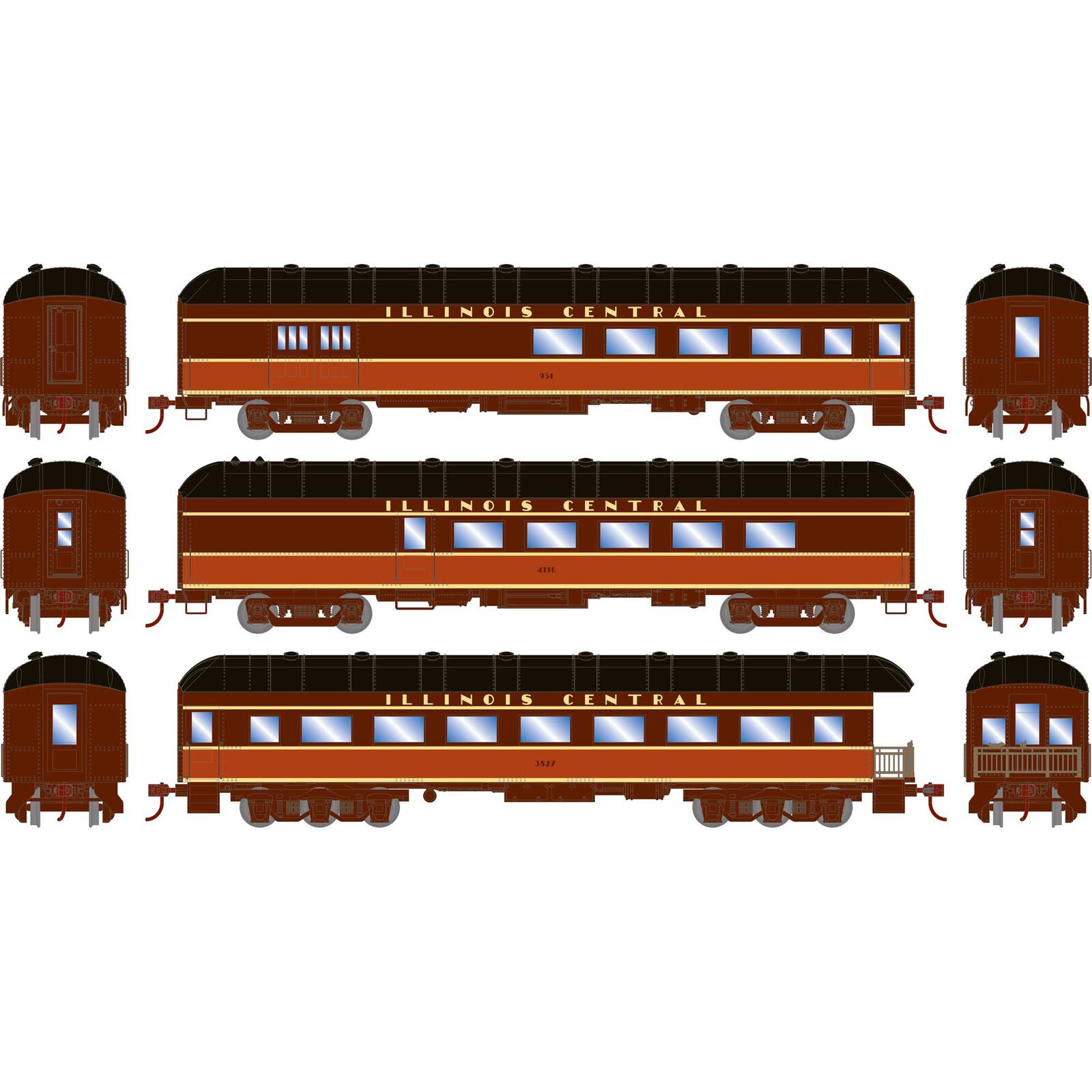 HO RTR Arch Roof Set, IC (3)