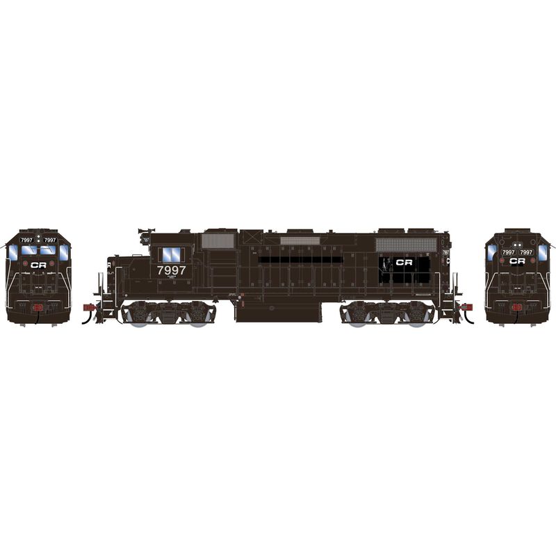 Athearn Genesis HO GEN GP38-2 Locomotive, Primed For Grime CR 'Ex-PC Patched' #7997
