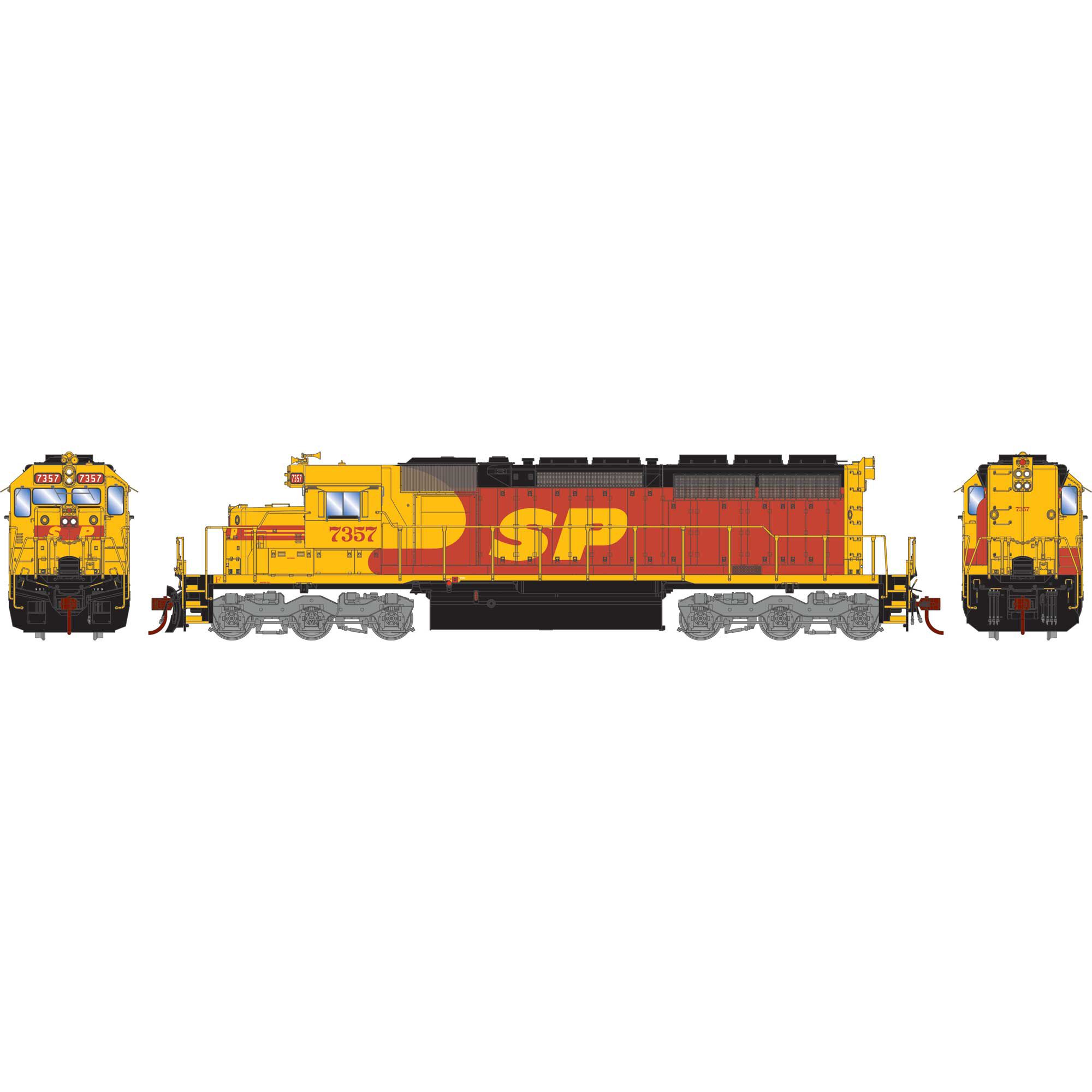 Athearn HO SD40R Locomotive with DCC & Sound, SP / Kodachrome