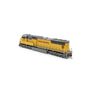 Athearn Genesis HO SD70M Locomotive with DCC & Sound, Primed For Grime UP #4293