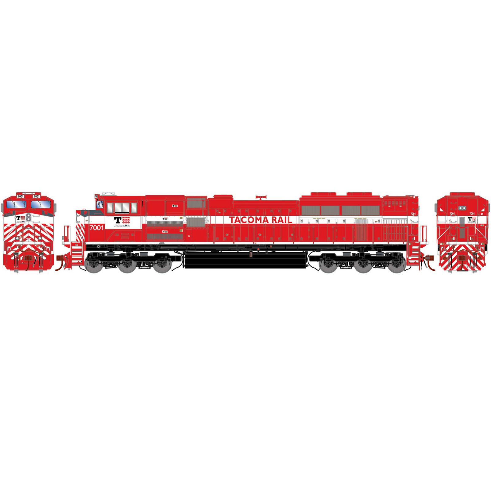 HO G2 SD70ACe, Tacoma Rail #7001