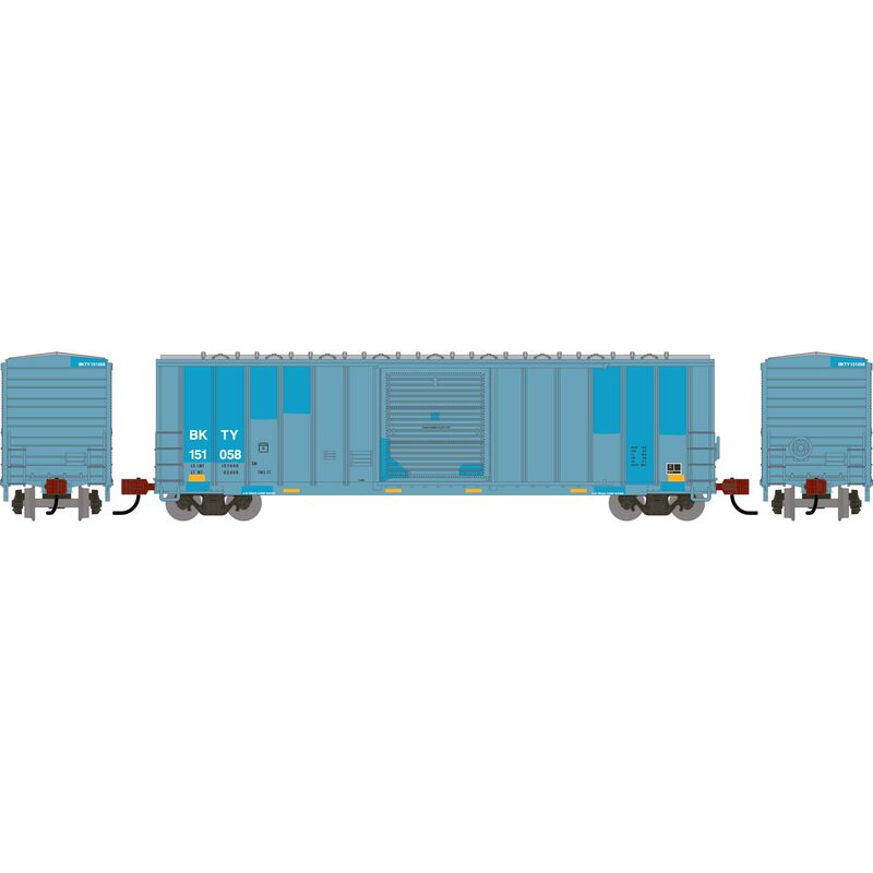 Athearn N ATH 50' FMC 5347 Single Door Box Car, Primed For Grime BKTY #151058