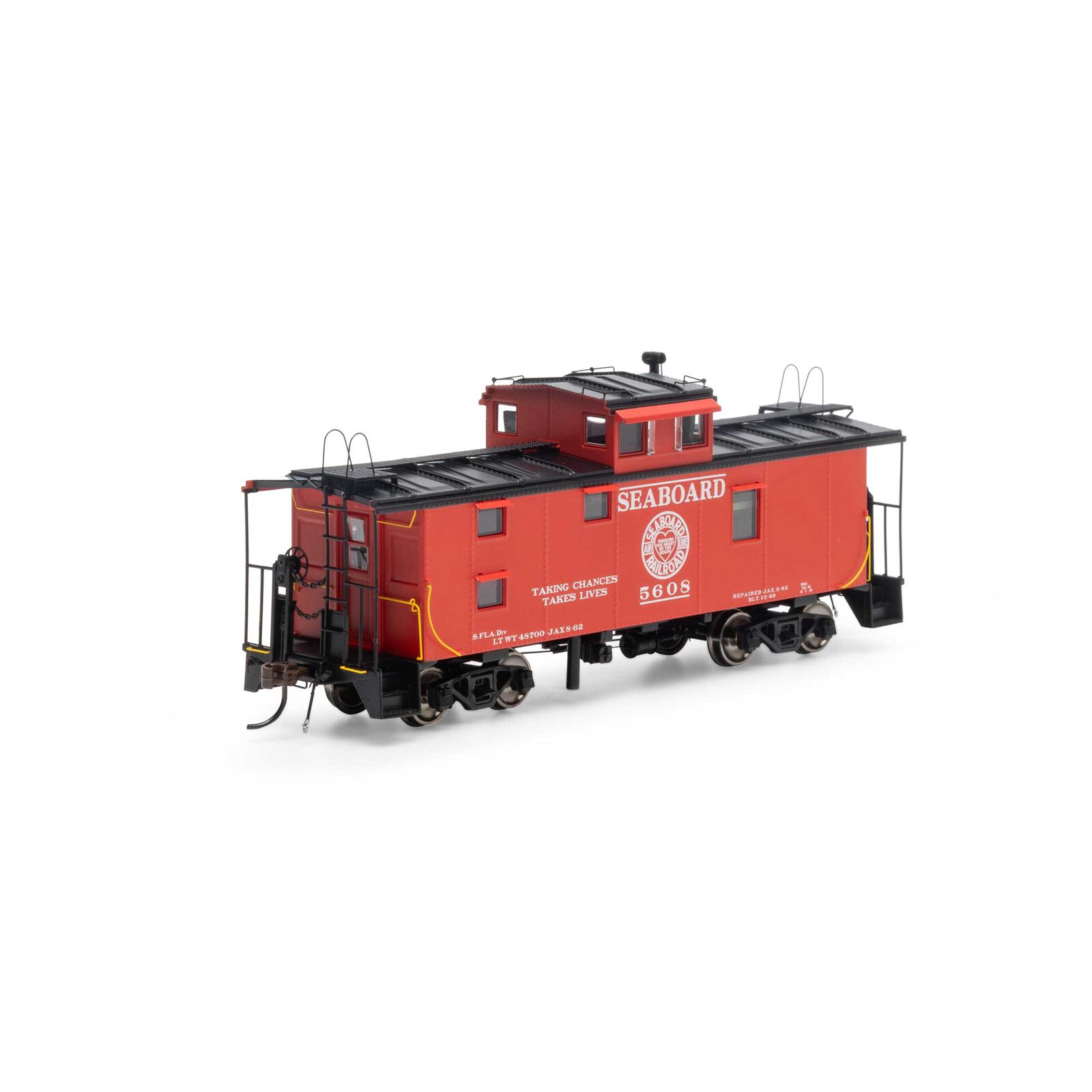 HO ICC Caboose with Lights & Sound, SAL #5608