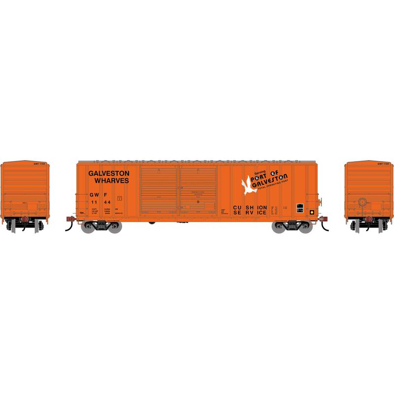 HO 50' FMC 5347 DD Offset Box Car, GWF #1144