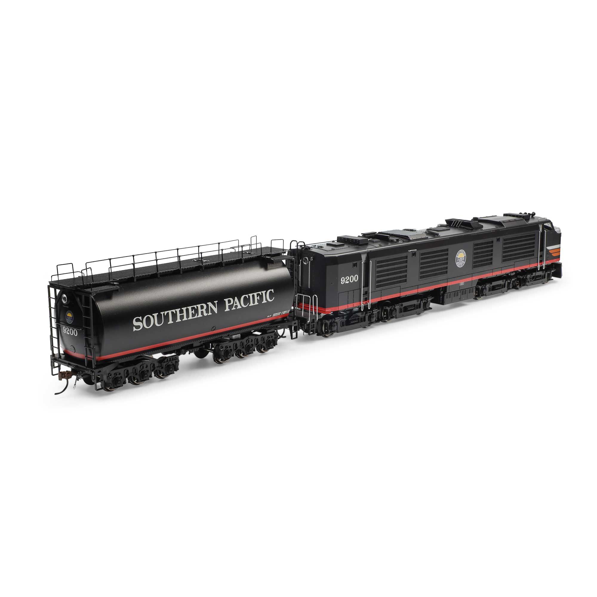 HO Gas Turbine Locomotive & Tender with DCC & Sound, SP #9200
