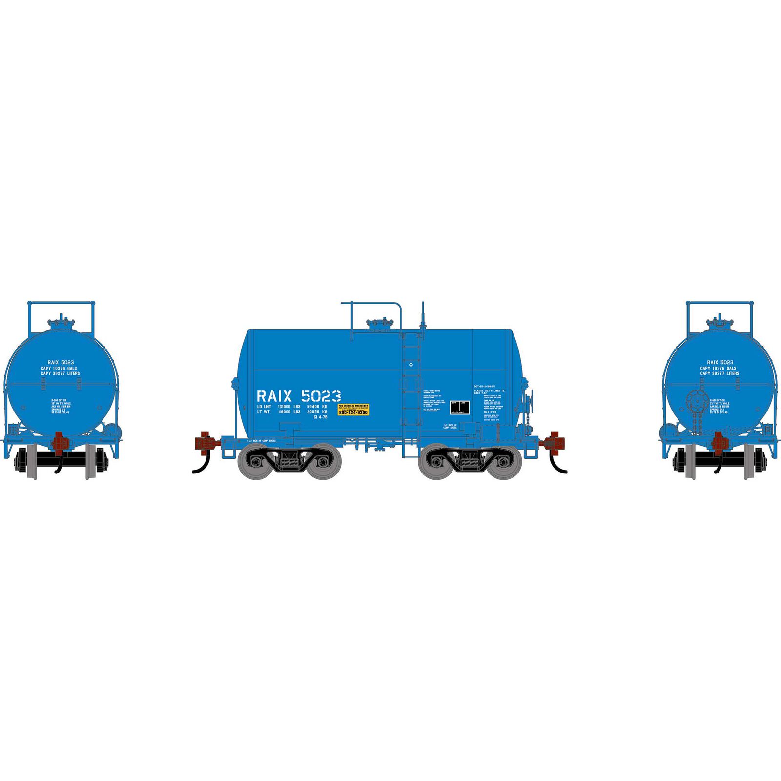 HO ATH 30' NACC 8K Tank Car, RAIX #5023