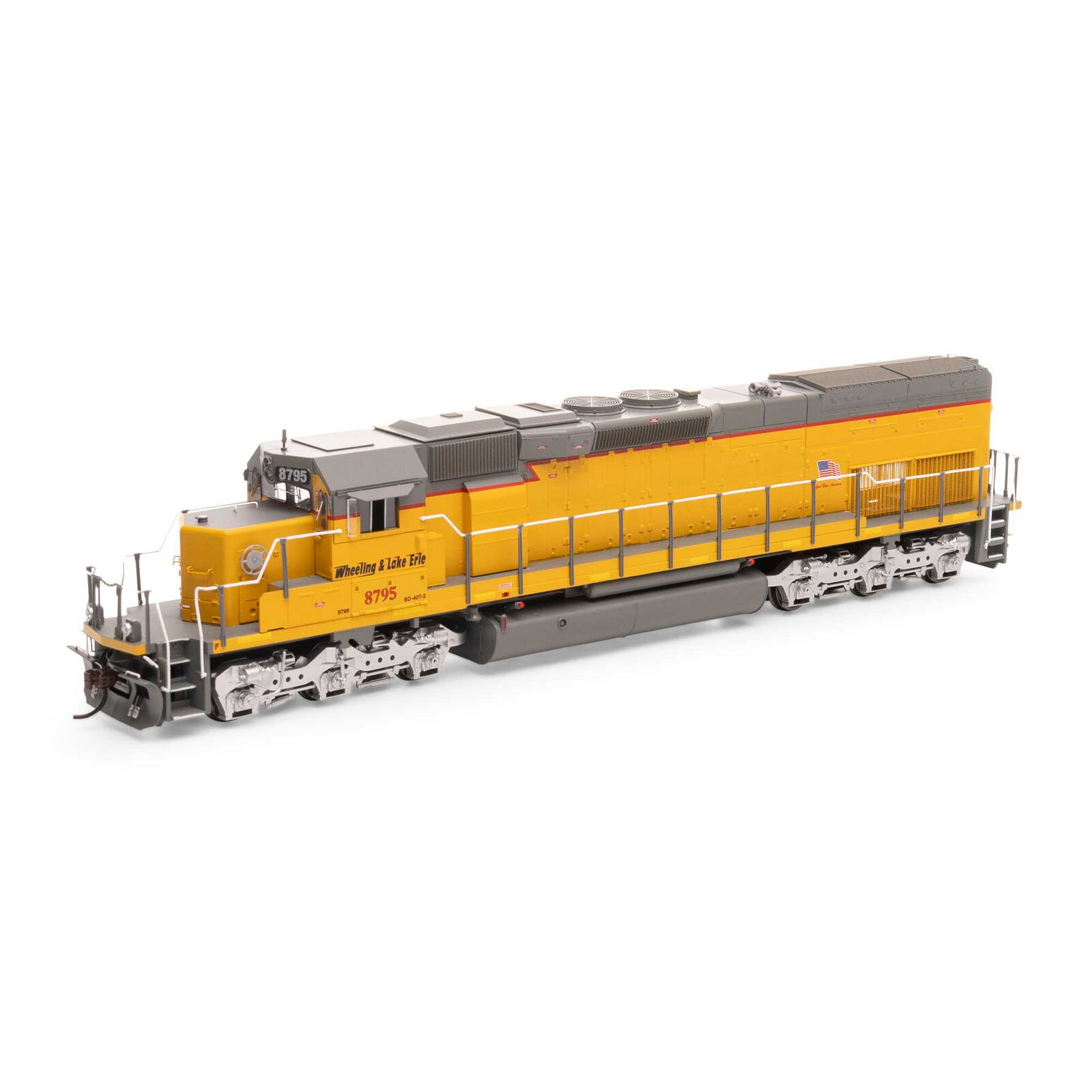 HO RTR SD40T-2 with DCC & Sound, W&LE/Ex-UP #8795