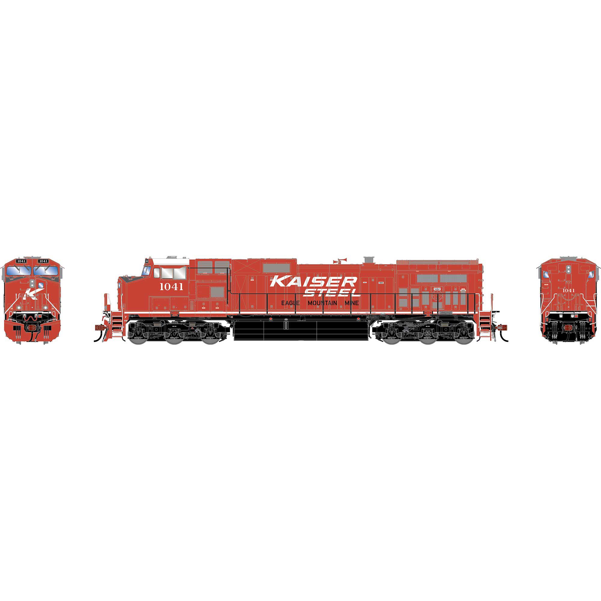 G-RAP【LOCOMOTIVE】COSHER HO GEN Dash 9-44CW Locomotive, Legendary Liveries KSCX #1041 Model
