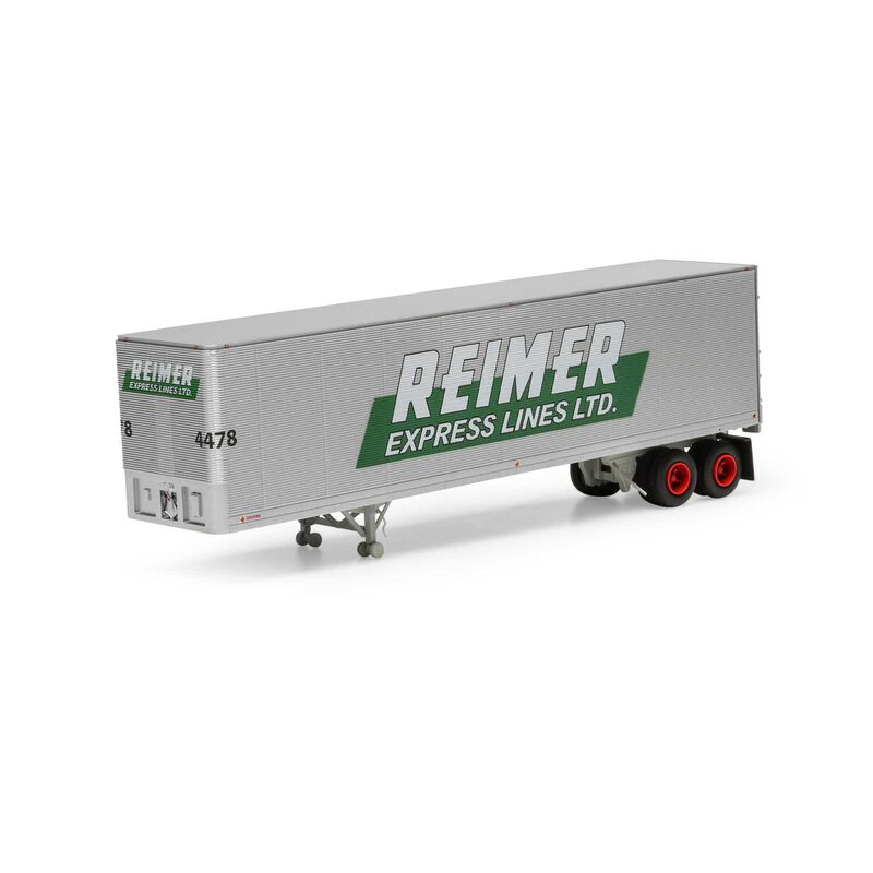 HO 40' Fruehauf Trailer, Reimer Express Lines #4478