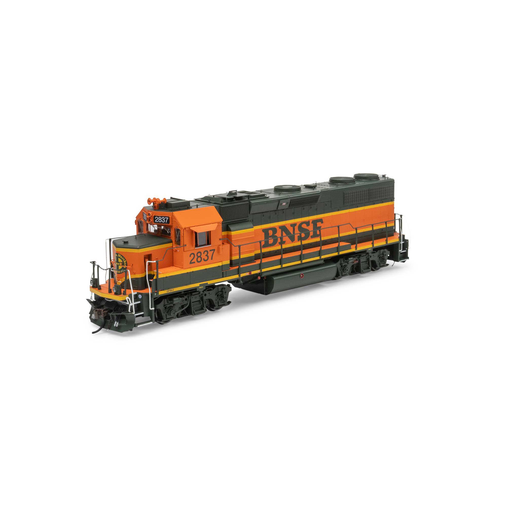 Athearn Genesis HO GP39-2u Locomotive, BNSF #2837 Model Train