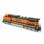 HO GE Dash 9-44CW Locomotive, BNSF Heritage I #999