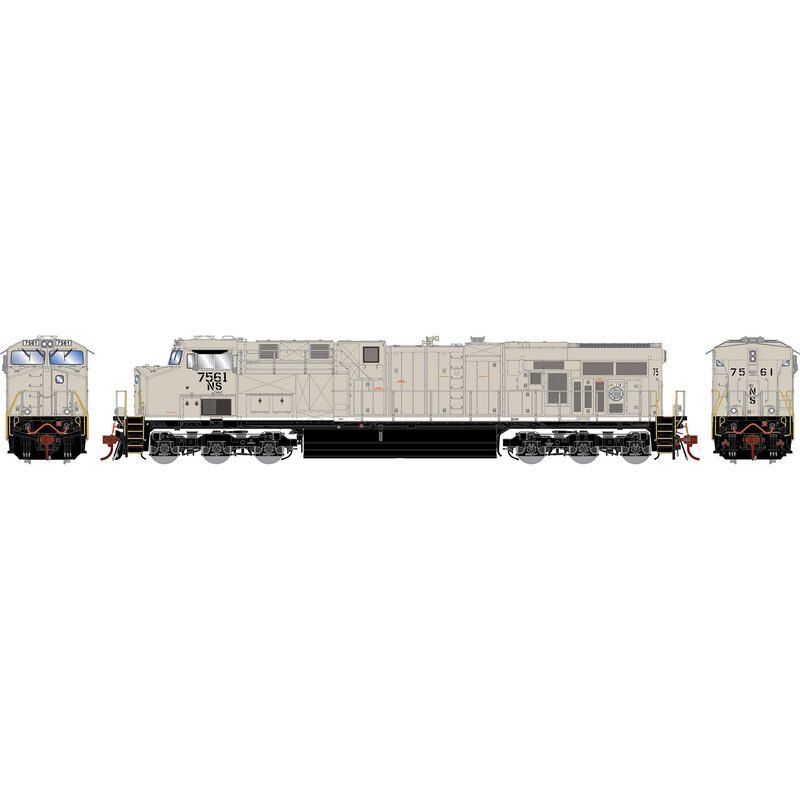 HO ES40DC Locomotive, NS, Primer #7561
