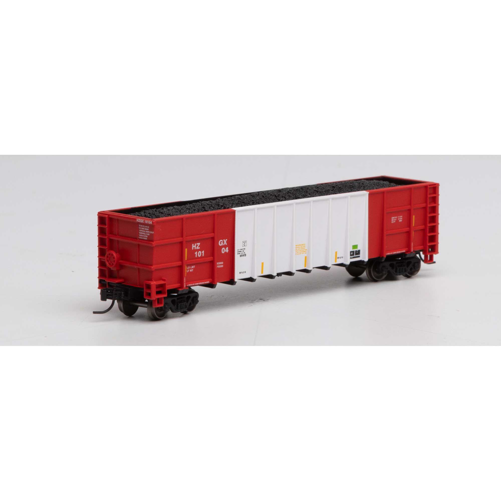 N Thrall High Side Gondola/Load,Herzog/White#10104 Model