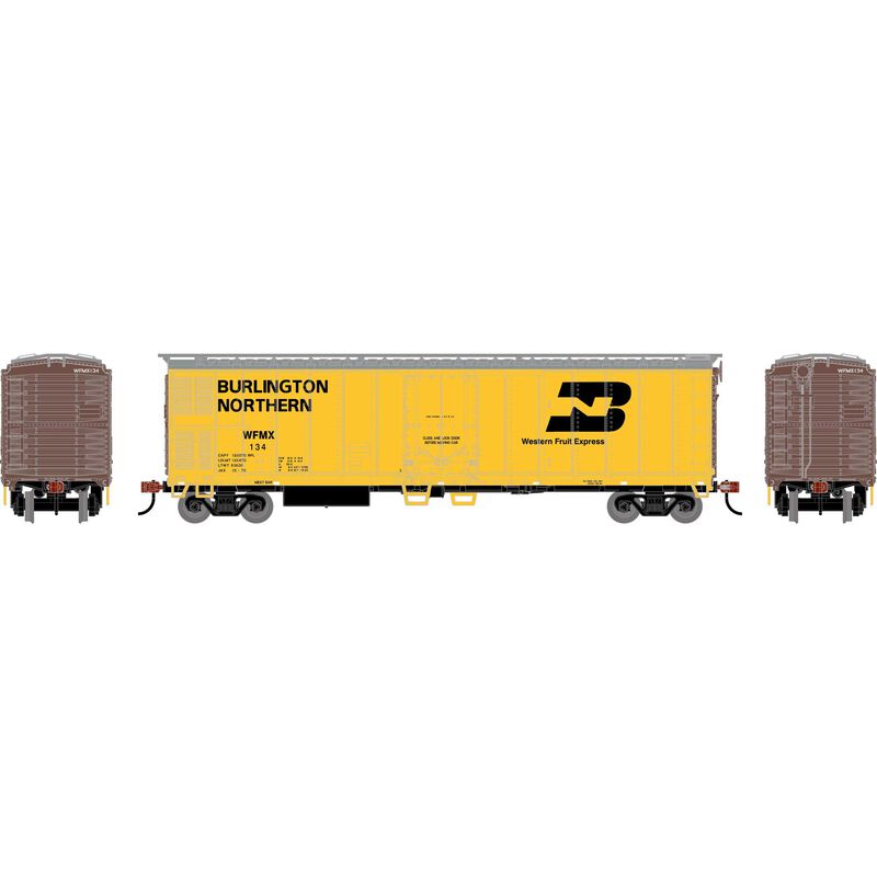 HO 50' Smooth Side Mechanical Reefer, WFMX #134