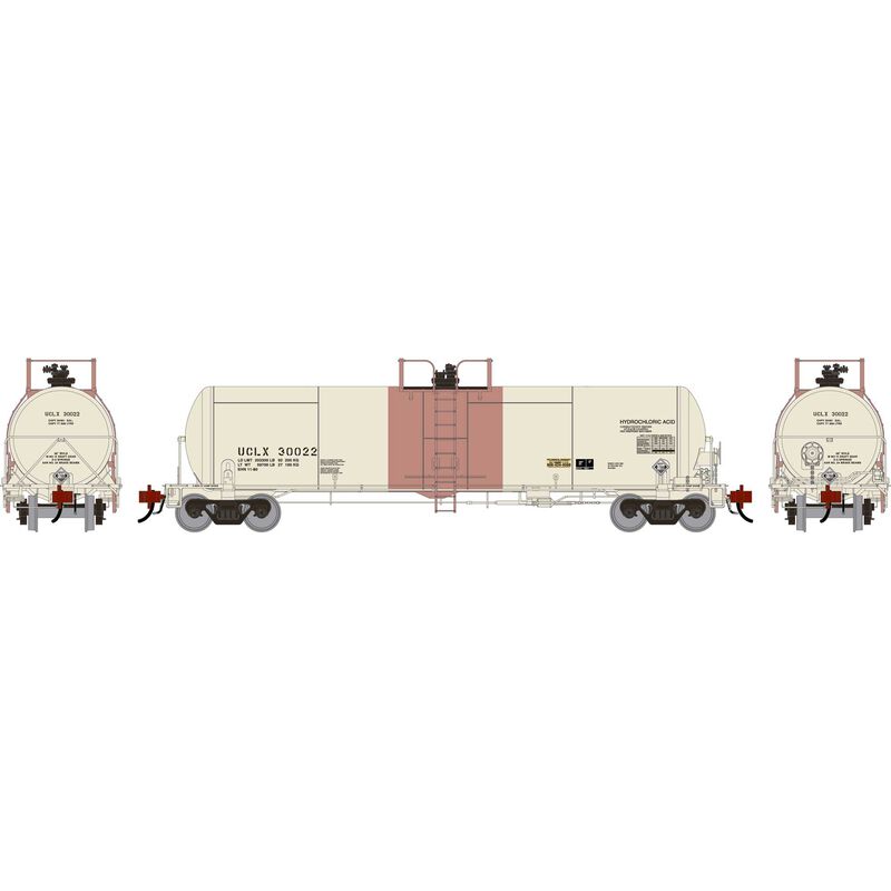 Athearn Genesis HO GEN GATC 20K Gallon Tank Car, Primed For Grime UCLX #30022