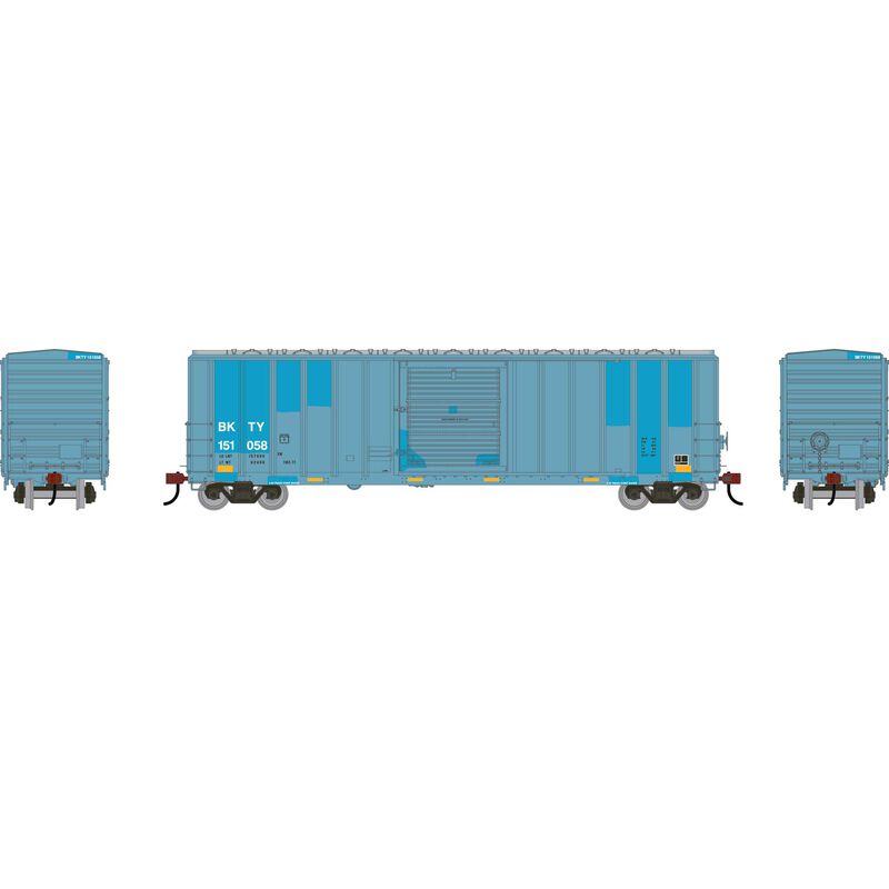 Athearn HO ATH 50' FMC 5347 Single Door Box Car, Primed For Grime BKTY #151058