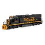 HO SD40T-2 Locomotive with DCC & Sound, D&RGW #5410