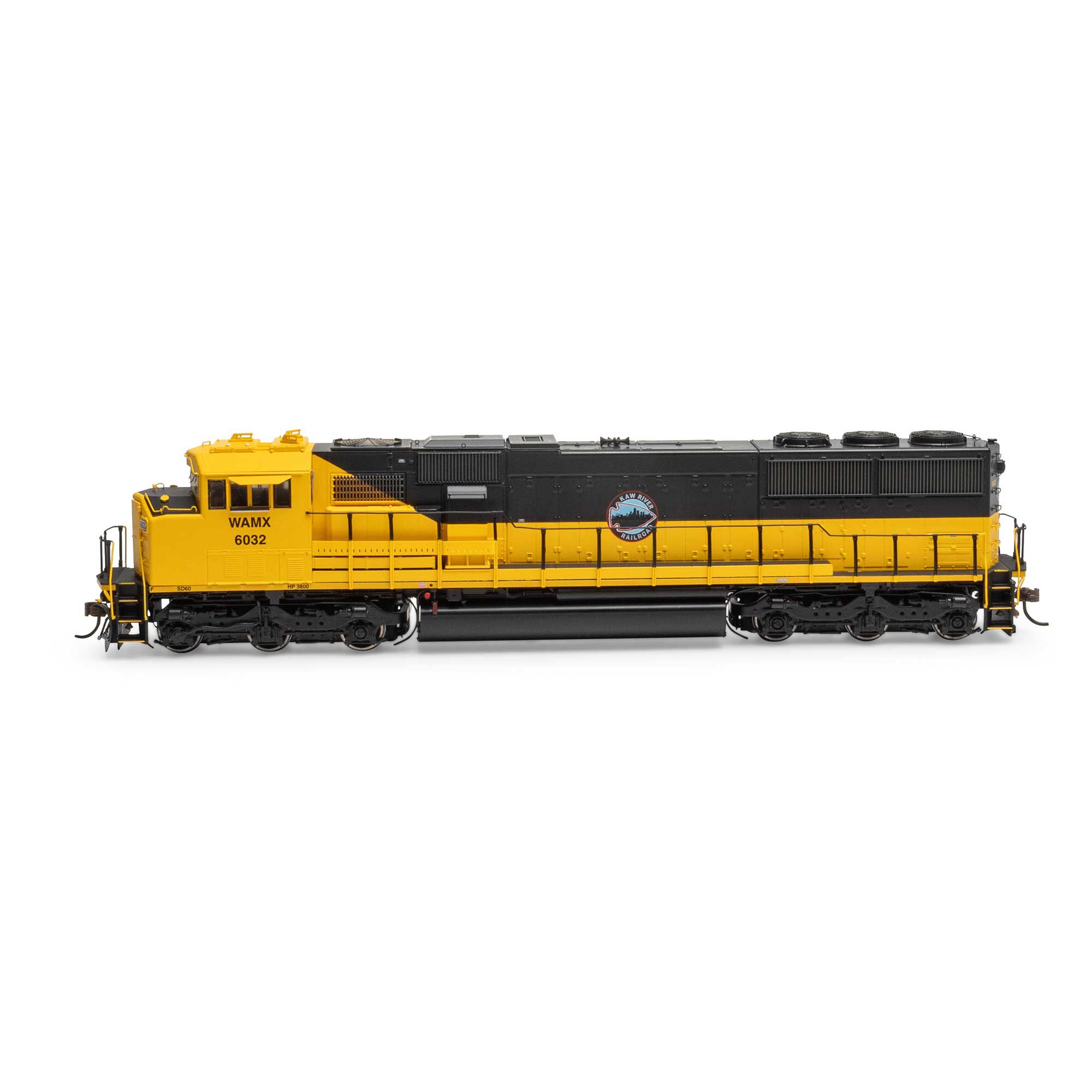 鉄道模型 horomin HO SD60M Tri-Clops Locomotive with DCC & Sound, WAMX #6032