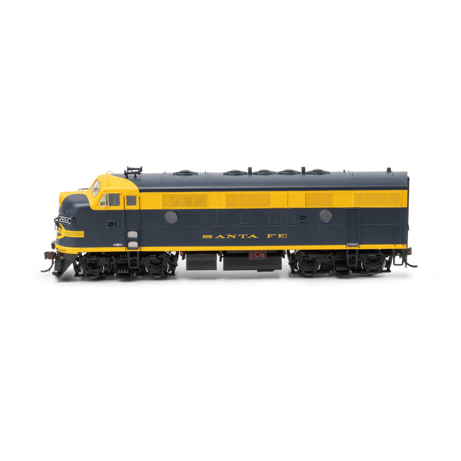 Athearn HO F7A Locomotive with DCC & Sound, ATSF #265C Model Train ...