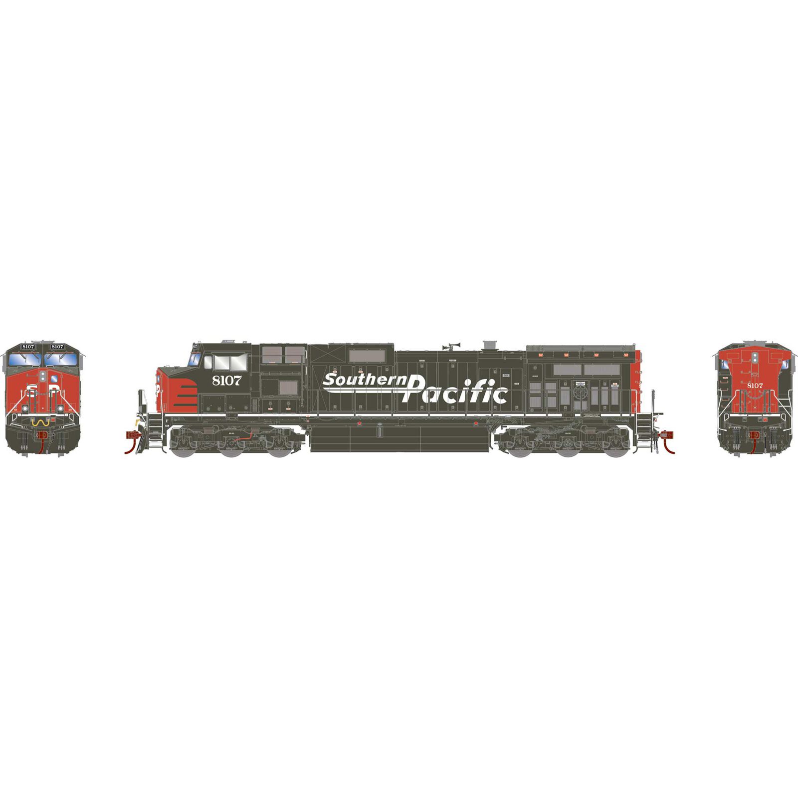 Athearn HO G2 Dash 9-44CW, SP #8107