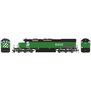 HO SD40T-2 Locomotive with DCC & Sound, LL BN #8200