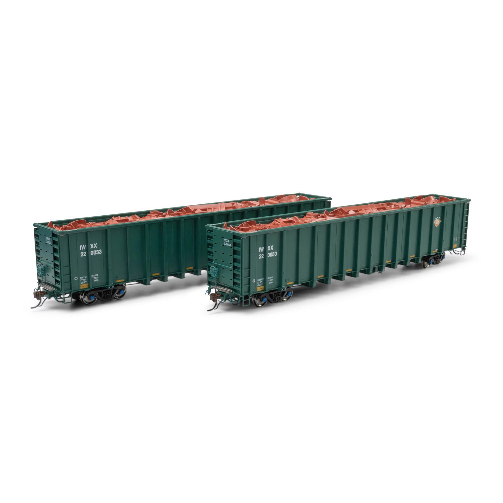 Athearn HO NSC 6400 Gondola, IWXX 220033/220050