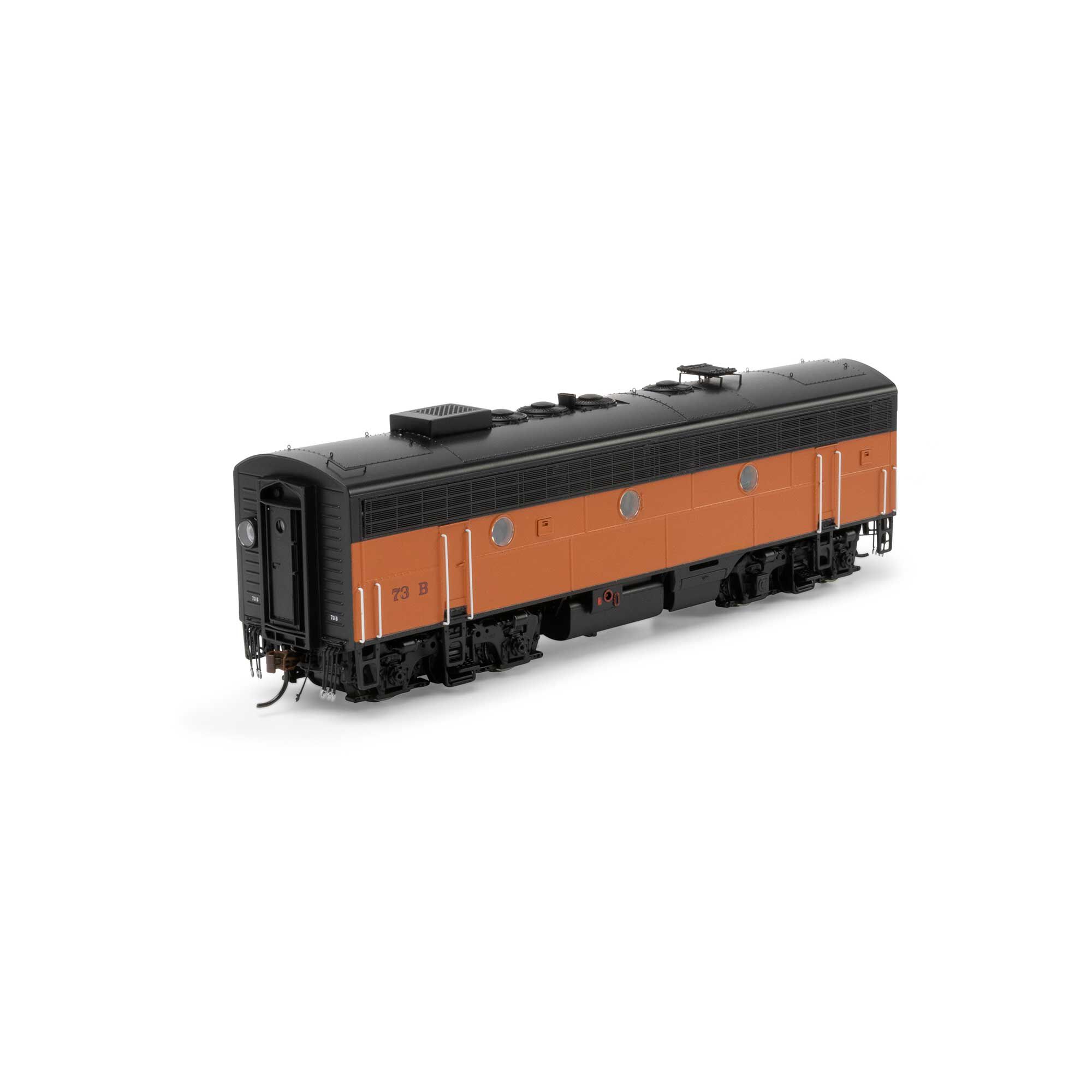 Athearn HO F7B Locomotive with DCC & Sound, MILW #73B Model Train