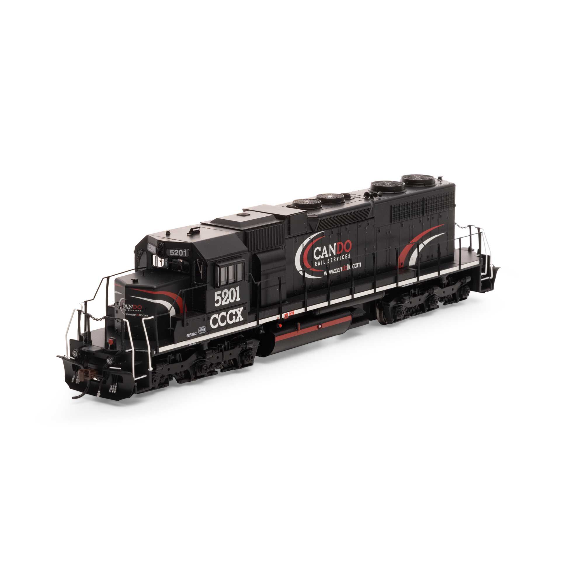 Athearn HO RTR SD38 with DCC & Sound, CCGX #5201 Model Train