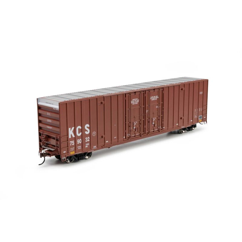 Athearn HO ATH 60' Gunderson High Cube Double Door Box Car, KCS #759032