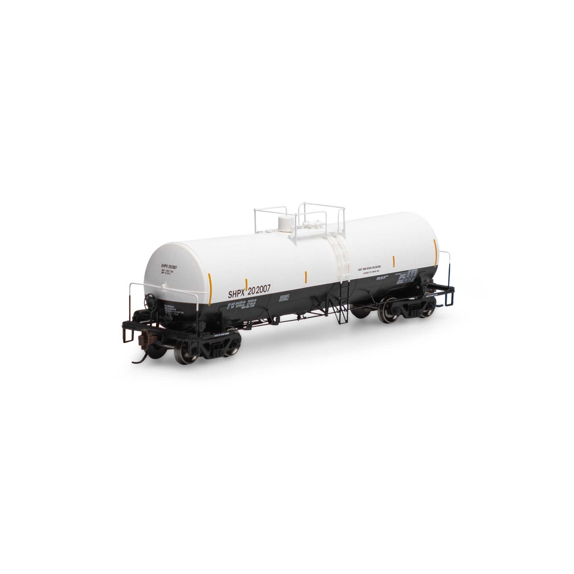 HO RTR 16,000-Gallon Clay Slurry Tank,SHPX #202007 Model Train