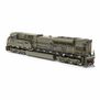 HO GEN EMD SD70ACU Locomotive with DCC & Sound, CP/Military Tribute #7020