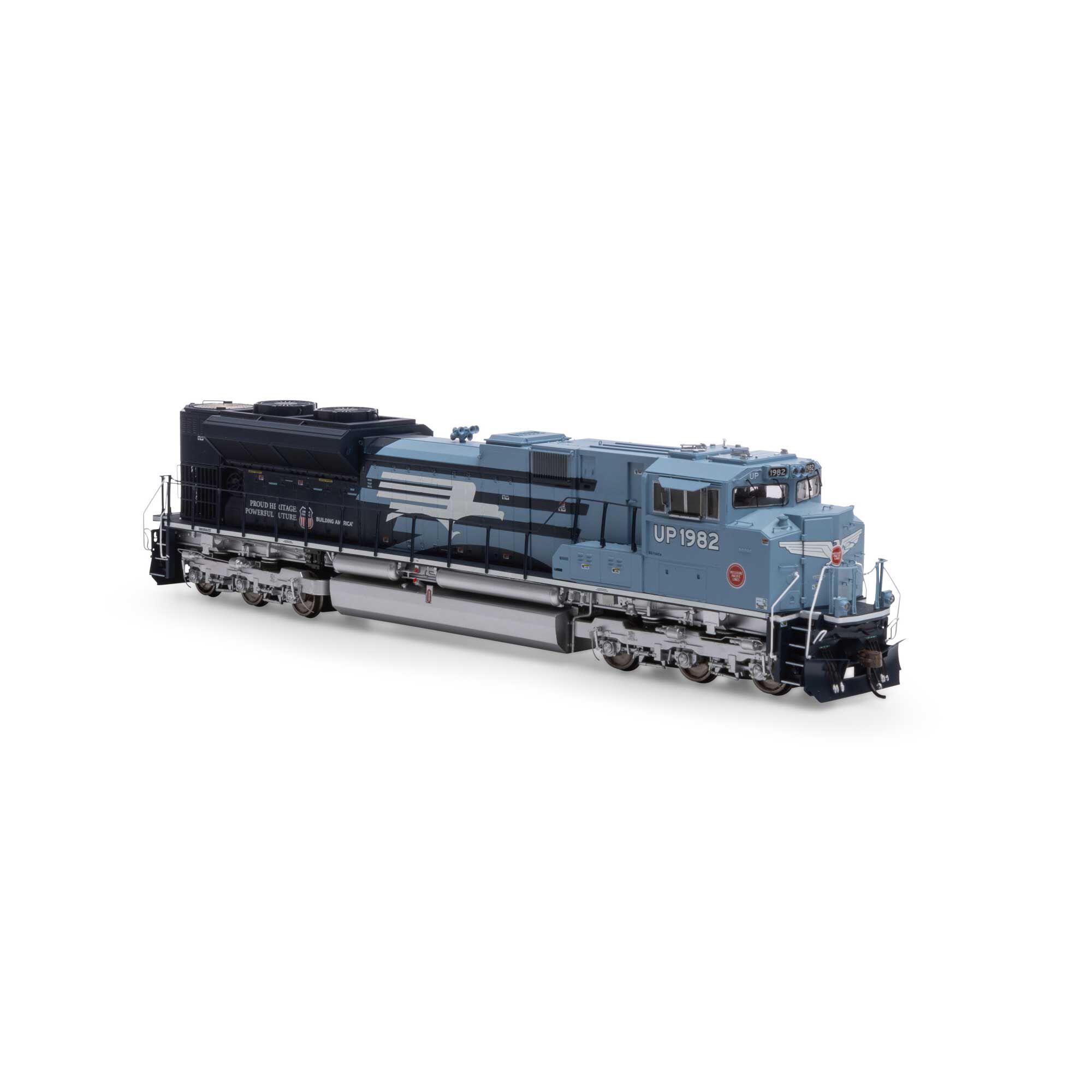 Athearn HO G2 SD70ACe with DCC & Sound, UP/MP/Heritage #1982 Model