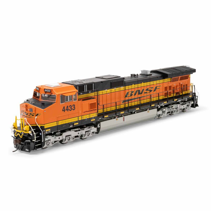 HO GE Dash 9-44CW Locomotive, BNSF Wedge  #4433