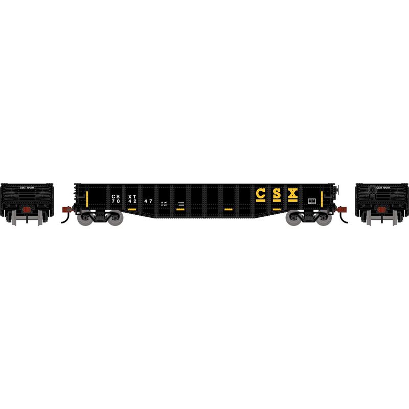 Roundhouse HO RND 50' Gondola, CSXT #704247