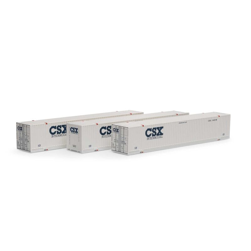 HO RTR 53' Jindo Container, CSX (3)