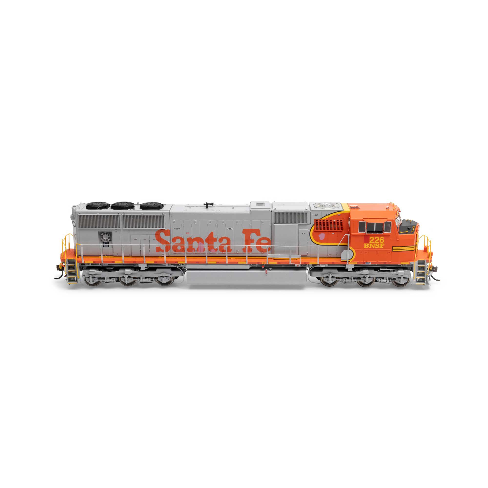 HO SD75M Locomotive with DCC & Sound, BNSF #226 Model Train