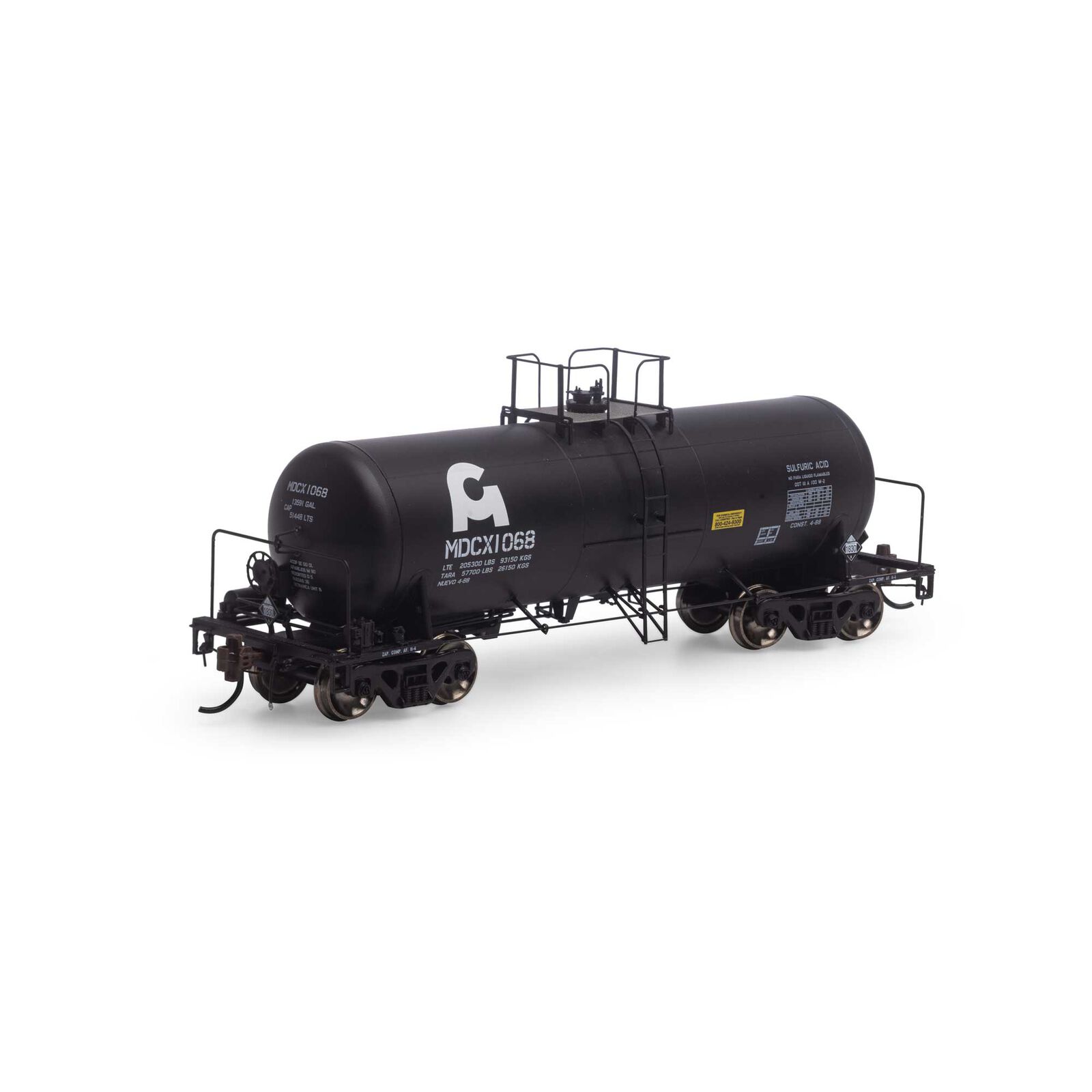 HO 13,600-Gallon Acid Tank, MDCX #1068