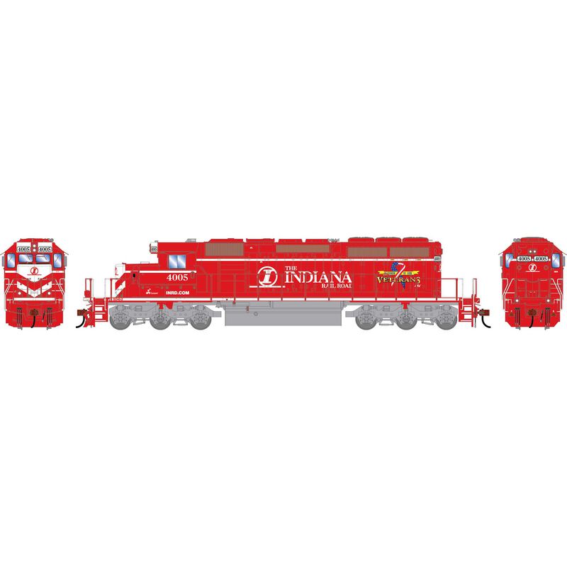 Athearn HO ATH SD40-2 Locomotive, INRD 'Veterans' #4005