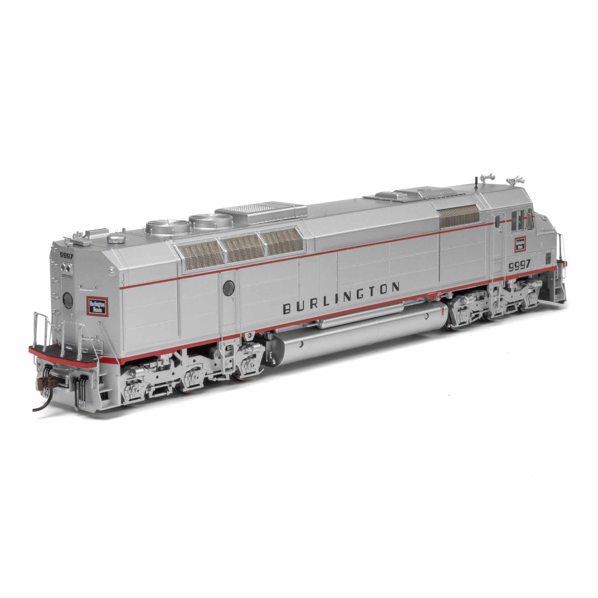 HO FP45 Locomotive, CB&Q #9997 Model Train | Athearn | Athearn